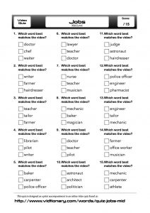A printable worksheet to go with this video quiz. 