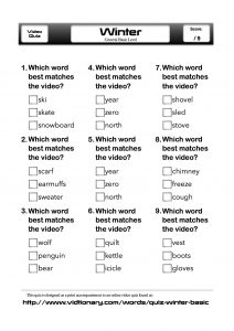 Click here for a printable worksheet to go with this video quiz. 
